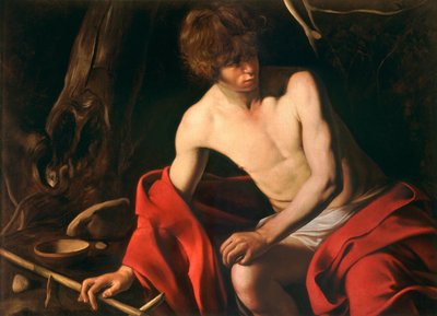 John the Baptist by Michelangelo Merisi Caravaggio